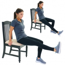 Seated leg lifts online in chair