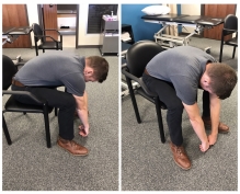 Seated lumbar flexion discount stretch